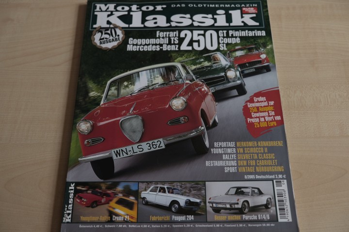 Deckblatt Motor Klassik (08/2005)